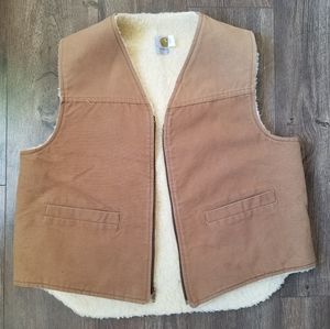 Vintage Carhartt Fleece Lined Vest